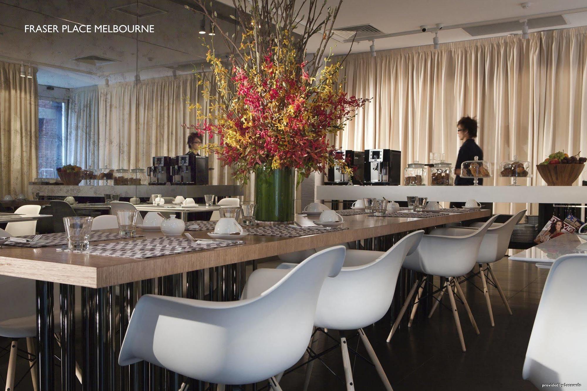 เฟรเซอร์เพลสเมลเบิร์น Apartment ร้านอาหาร รูปภาพ